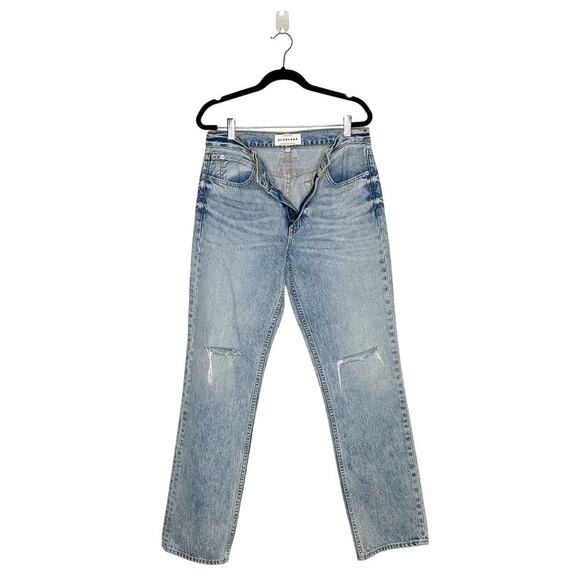 NEW Slvrlake Tyler Distressed Straight Leg Jeans Women's Size 28 - Picture 3 of 7